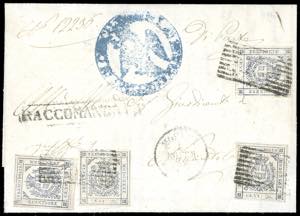 1859 - 20 cent. ardesia violaceo (15), ... 