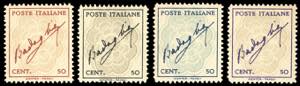 1944 - Badoglio, senza filigrana, serie ... 