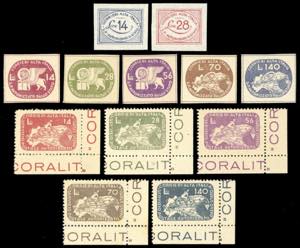 CORALIT 1945 - Giro completo delle tre ... 