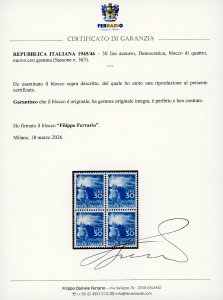 1945/48 - Democratica, serie ... 