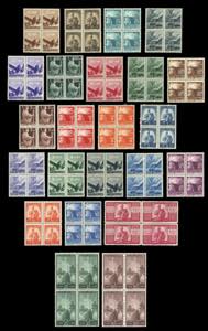 1945/48 - Democratica, serie completa ... 