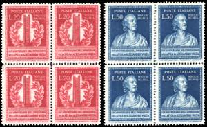 1949 - Volta, serie completa (611/612), ... 