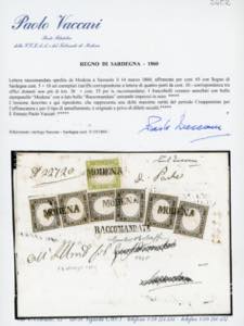 1860 - 5 cent. e 10 cent., sei ... 