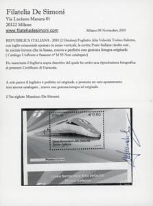 2010 - Foglietto Alta Velocità, ... 