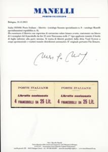 1959/60 - Due libretti Poste ... 