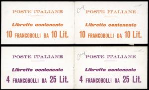 1959/60 - Due libretti Poste Italiane, un ... 