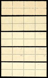 1946/51 - Filigrana ruota, serie ... 