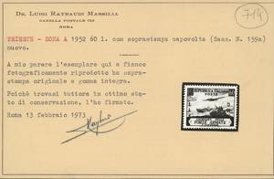 1952 - 60 lire Forze Armate, ... 