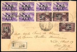 POSTA AEREA 1947 - 50 lire Democratica, ... 