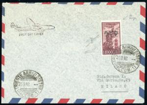 POSTA AEREA 1948 - 1.000 lire Campidoglio, ... 