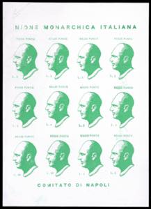 UNIONE MONARCHICA ITALIANA 1946 - Umberto ... 