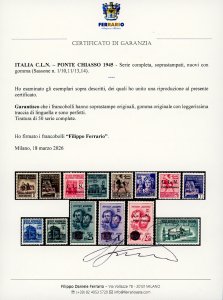 PONTE CHIASSO 1945 - Serie ... 