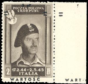 POSTA AEREA 1946 - 5 zl. su 2 zl. bruno ... 