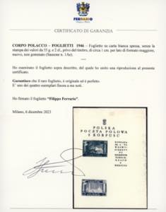 FOGLIETTI 1946 - Vittorie polacche ... 