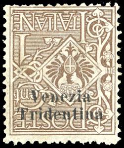 TRENTINO ALTO ADIGE 1918 - 1 cent. ... 