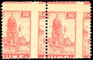 FIUME 1919 - 10 cent. Allegorie e Vedute, ... 