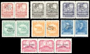 FIUME 1920 - Valore globale, sei esemplari ... 