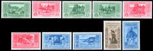 1932 - Garibaldi, serie completa di posta ... 