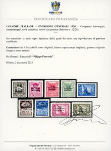 1930 - Congresso Idrologico, serie ... 