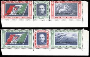 POSTA AEREA 1933 - Trittici Crociera Nord ... 
