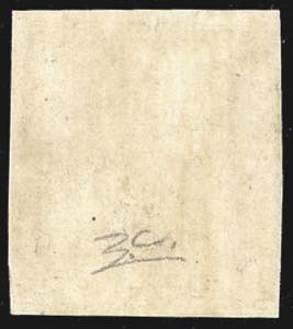 1859 - 5 grana carminio scuro, II ... 