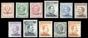 SCARPATO 1912/22 - Soprastampati, le prime ... 