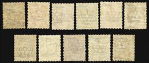 1903 - Soprastampati, serie ... 