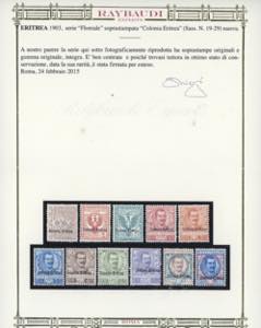 1903 - Soprastampati, serie ... 