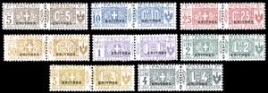 PACCHI POSTALI 1916 - Soprastampati, serie ... 