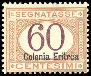 SEGNATASSE 1926 - 60 cent. arancio e cifre ... 
