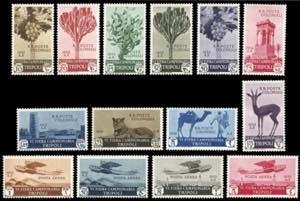 1932 - VI Fiera di Tripoli, serie completa ... 