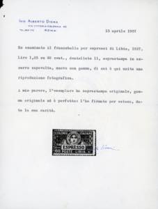 ESPRESSI 1927 - 1,25 lire su 60 ... 