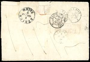 1858 - 20 grana rosa lillaceo, 2 ... 