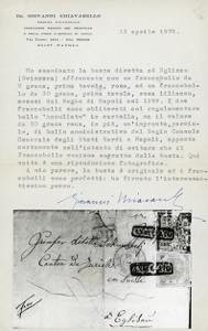 1858 - 20 grana rosa lillaceo, 2 ... 