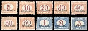 SEGNATASSE 1925 - Soprastampati, serie ... 