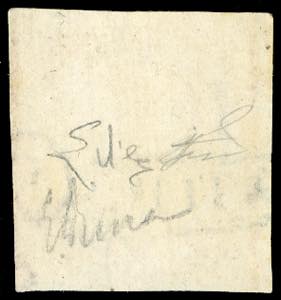 1858 - 50 grana rosa brunastro ... 