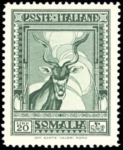 1937 - 20 lire verde Pittorica, dent. 14, ... 