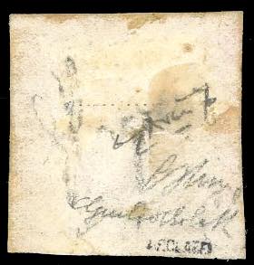 1859 - 2 grana carminio, falso per ... 