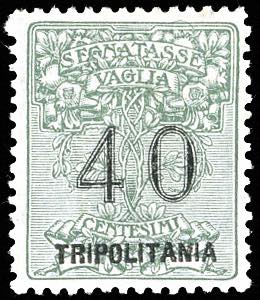 SEGNATASSE VAGLIA 1924 - 40 cent., ... 