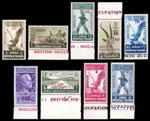 OCCUPAZIONE BRITANNICA AFRICA ORIENTALE 1941 ... 