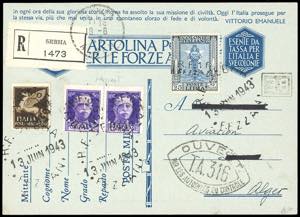 OCCUPAZIONE FRANCESE FEZZAN 1943 - 0,50 fr. ... 