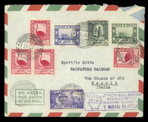 SOMALIA A.F.I.S. 1953/54 - Due ... 