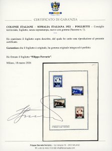 SOMALIA A.F.I.S. FOGLIETTI 1951 - ... 