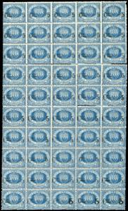 1892 - 5 cent. su 10 cent. soprastampato, ... 