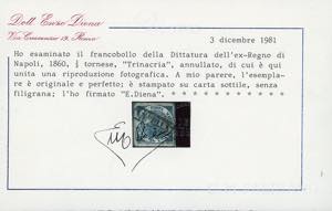 1860 - 1/2 tornese azzurro ... 