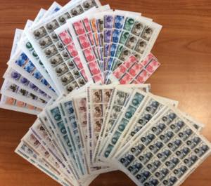 1952 - Colombo, 50 serie complete ... 