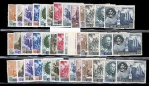 1952 - Colombo, tre serie complete ... 