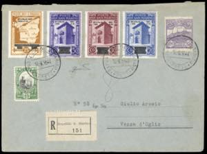 1944 - Raccomandata da San Marino 19/6/1944 ... 