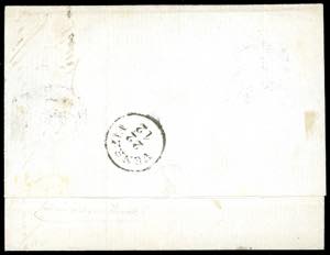 1856 - 15 cent. rosso vermiglio, ... 