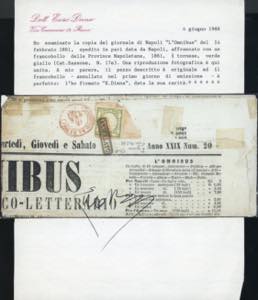 1861 - 1/2 tornese verde giallo ... 